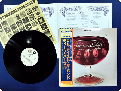 Imagem 1 de 3 de Deep Purple.come Taste The Band. Japan.obi. Ano 1975. Zerado