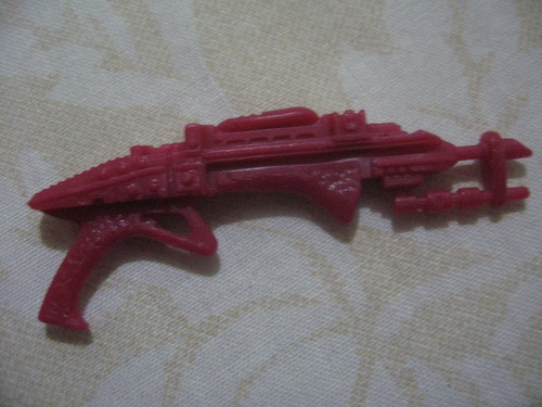 Gijoe 1989 Dee Jay Red Laser Rifle