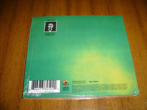 Cd Pescado Rabioso / Artaud (nuevo Y Sellado) Digipack