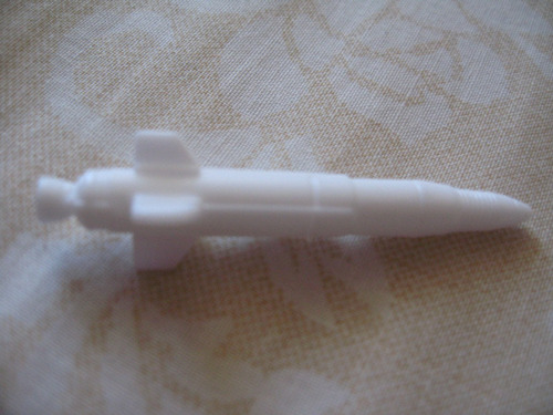 Gijoe 1987 Fast Draw White Missil B (Usado)