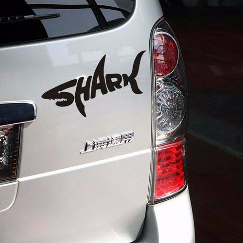 Stickers  Tiburon Sharck Autos Camionetas Motos Mde