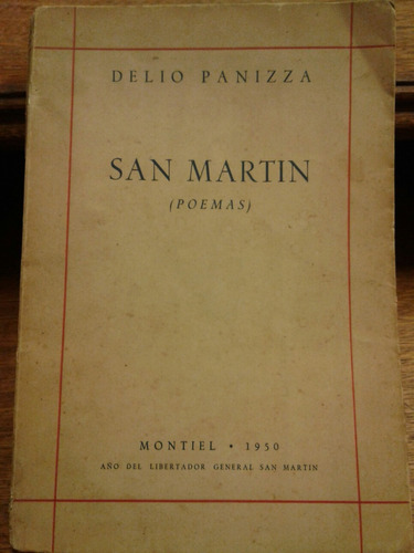 Delio Panizza San Martin Poemas 1950