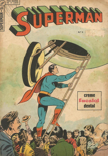 Imagem 1 de 1 de Superman 05 3ª Serie - Ebal - Bonellihq Cx296 V20