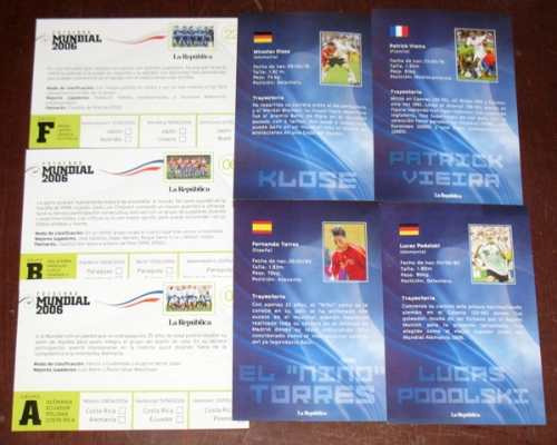 Imagen 3 de 3 de Mundial Alemania 2006 Fotocards La República Estadios Equipo