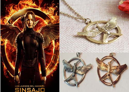 Collar Mocking Bird Juegos Del Hambre Sinsajo Fashion Potter