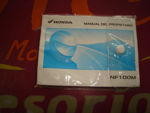 Manual De Usuario Honda Wave Nf100 Original -mtc Motos