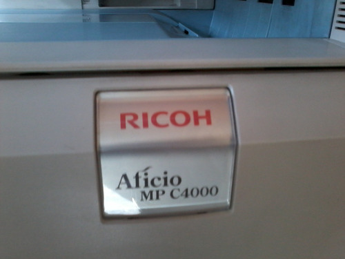 Impresora Ricoh Aficio Mp C4000 Láser Color