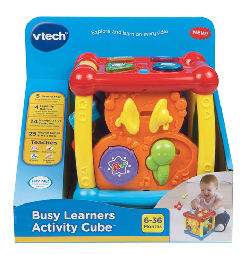 Vtech El Cubo Mas Buscado De Entretenimiento Y Enseñanza