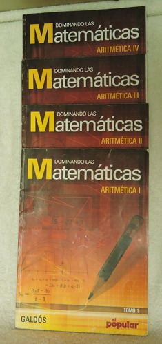 Dominando Las Matemáticas, 16 Tomos, Enciclopedia