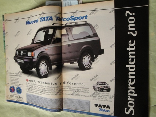 Publicidad Tata Telco Sport Año 1995