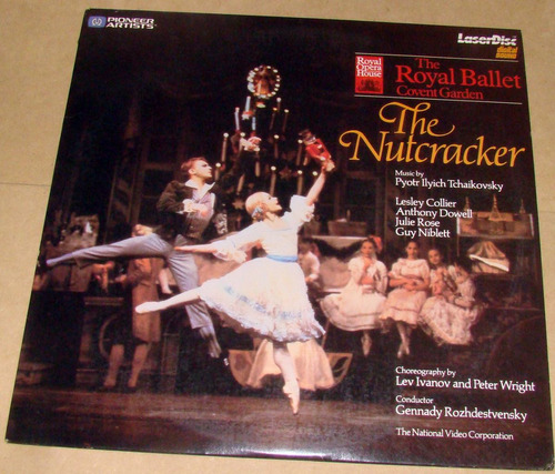 The Nutcrecker Tchaikovsky The Royal Ballet Laser Disc