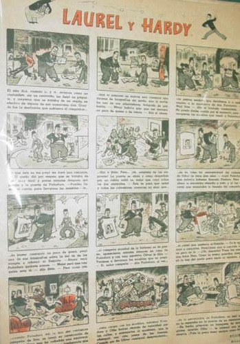 Laurel Y Hardy Gordo Y Flaco 27 Pgs Historietas Billiken