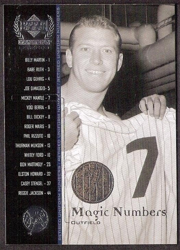 ( Geraval ) Barajita Mickey Mantle Upper Deck Yankees L 2000