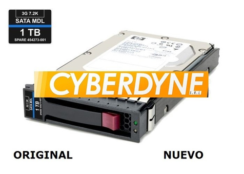 Disco Hp 1tb Sata 7.2k 3.5¨ 622519-001 454146-b21 Original