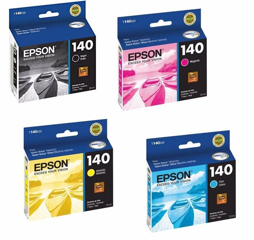 Kit Cartuchos Originais Epson 140 (t1401...)