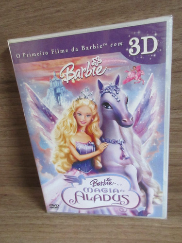 Dvd - Barbie E A Magia De Aladus - O Primeiro Fime Com 3d