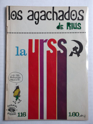 Los Agachados De Rius # 116 Editorial Posada Febrero 1973
