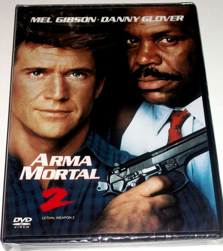 Dvd: Arma Mortal 2 (1989) Mel Gibson, Danny Glover!! Nuevo