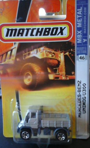 Auto Matchbox Mercedes Benz Unimog U300 Retro Coleccion Rdf1