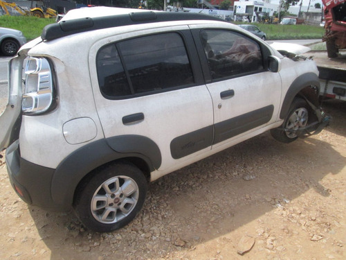 Sucata Fiat Uno Way Celebration 2014 Para Retirada De Peças