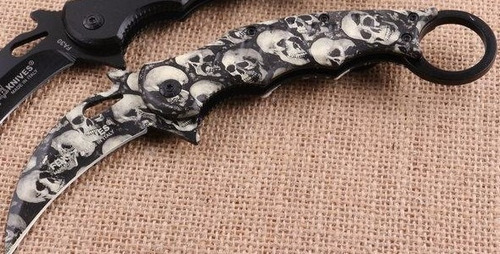 Cuchillo Combate Fox Fa30 Karambit Tactico Counter Strike