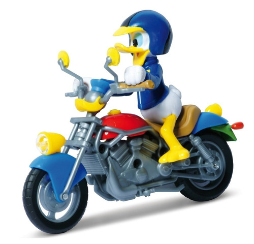 Moto Donald Disney Motorama Escala 1/18 Licencia Original