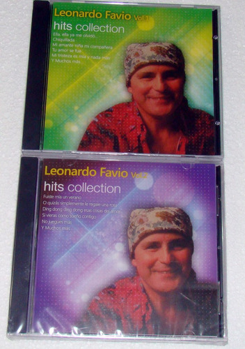 Leonardo Favio Hits Collection Vol 1 & 2 Cds Sellados Kktus