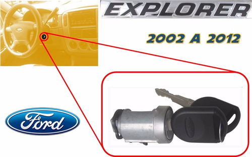 02-12 Ford Explorer Switch De Encendido Con Llaves De Chip