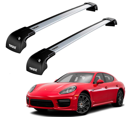 Rack Teto Porsche Panamera 2009 Em Diante Thule Wingbar Edge