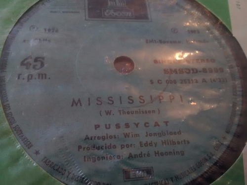 Vinilo Single De Pussycat -  Mississippi ( T25