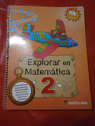 Explorar En Matemática 2 Santillana Broitman Impecable!!!
