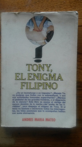 Tony El Enigma Filipino