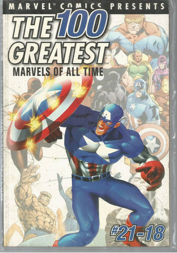 The 100 Greatest Marvels Of All Time 21/18 Bonellihq Cx209 N