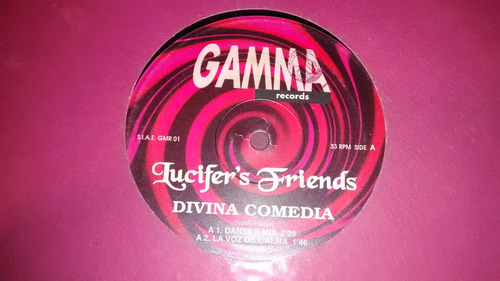 Lucifers Friends Divina Comedia Vinilo Maxi Spain