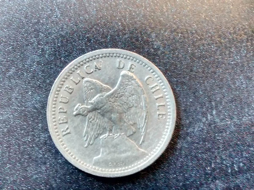 Moneda Chile 20 Centavos 1938 Niquel Unc (&484 (Usado)