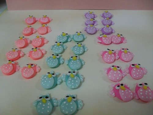 Apliques De Buhos 2,5cm Precio Docena