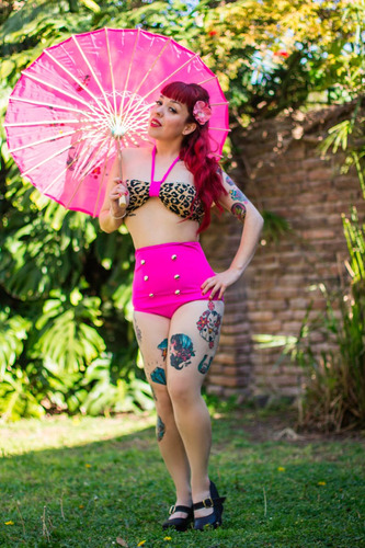 Bikinis Pin Up Tiro Alto