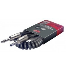 Imagen 2 de 4 de Cable Rulo Espiralado Plug-plug Stagg Sgcc-6