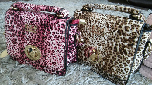 Cartera Cuero Ecológico Animal Print Origen: Brasil