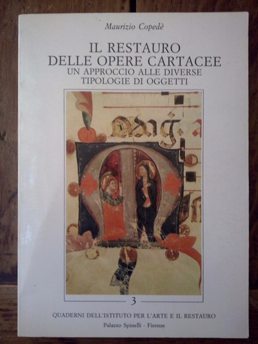 Il Restauro Delle Opere Cartacee Maurizio Copede