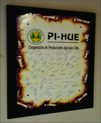 Placa Pergamino Egresados 30x40 Pl2