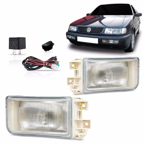 Kit Farol Milha Neblina Passat 1994 1995 1996 Volkswagen