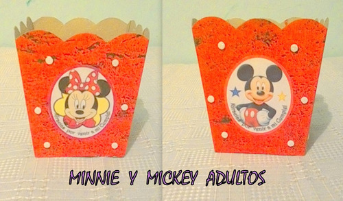 Cajitas Cotillones Cotuferas Mickey Minnie Hello Kitty Toy