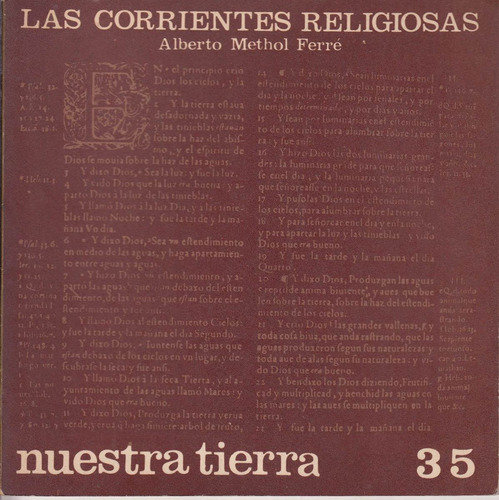 1969 Methol Ferre Corrientes Religiosas En Historia Uruguay