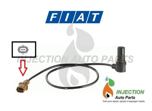 Sensor Rotação Fiat Marea 2.0 2.4 20v Stilo 2.4 Mpi - Okm