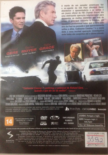 Codinome Cassius 7 Dvd Original