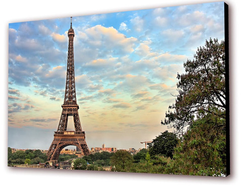 Cuadro 50x30cms Decorativo Eiffel Tower 4 !!!