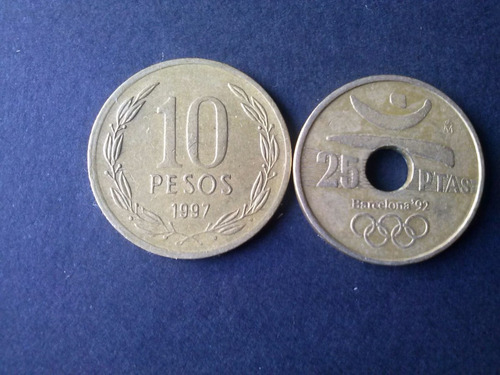 España 25 Pesetas 1990 Bronce Olimpiadas Barcelona 92 (c45)