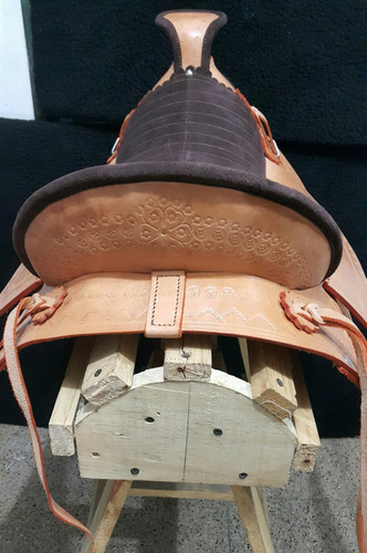Montura Mexicana Completa Cabezada Riendas Cincha Pechera