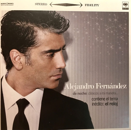 Cd Alejandro Fernandez De Noche Clasicos A ( Masportu$ )